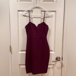 Lulus Plum Purple Bodycon Dress